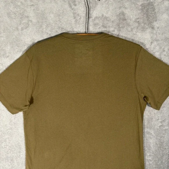 West Coast Choppers Mens Large Olive Green Graphic T-Shirt Cobra Iron Cross Y2K - Picture 3 of 9